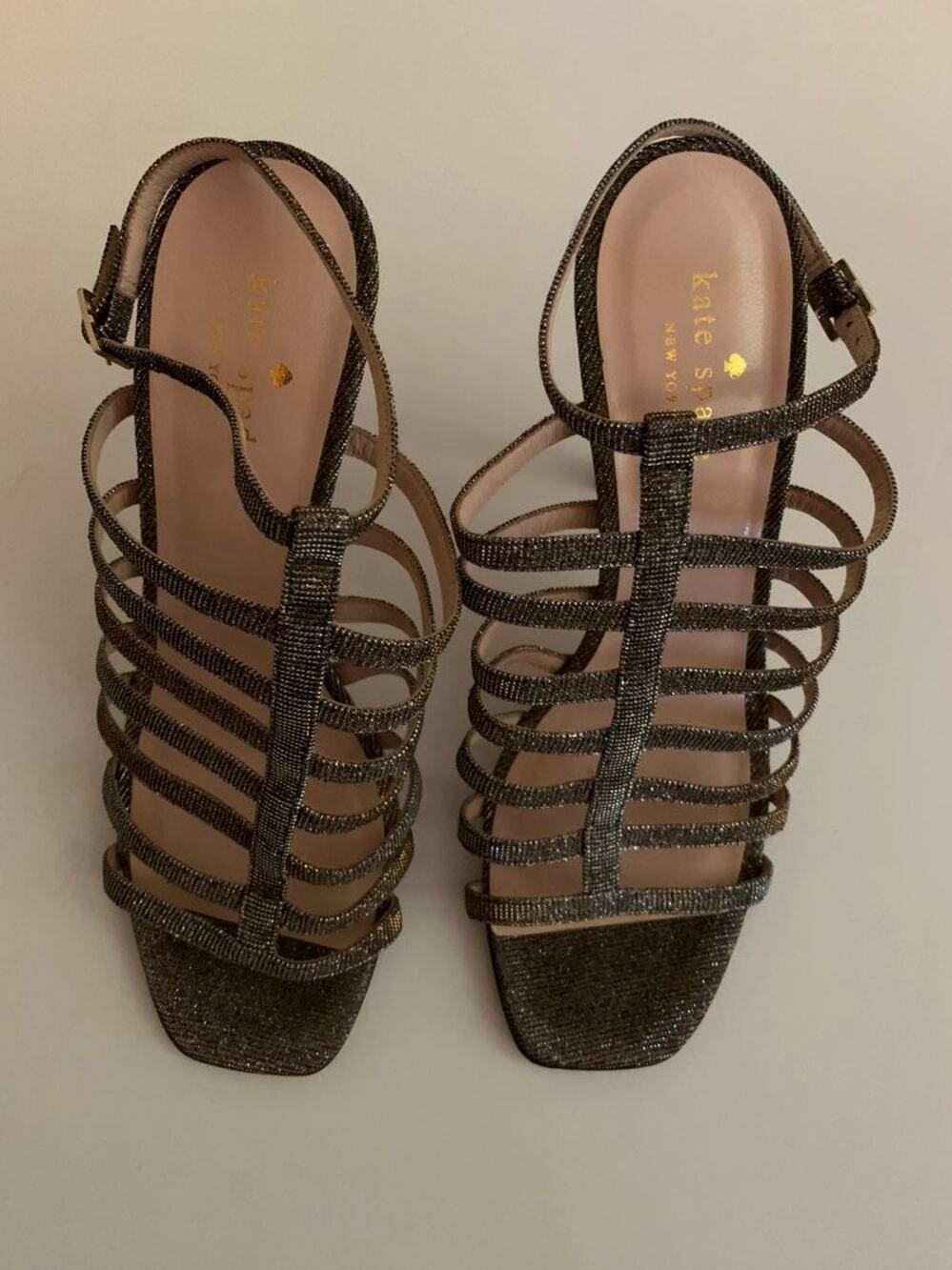 Women's Kate Spade Delila Too Metallic Heels Size 8